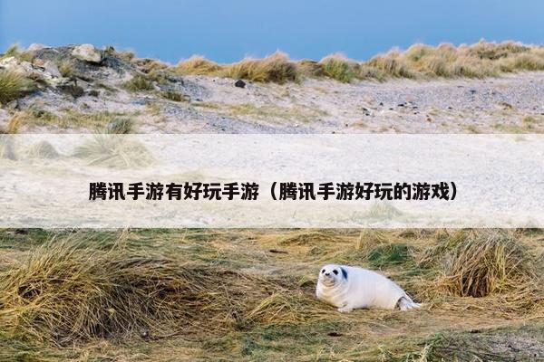 腾讯手游有好玩手游（腾讯手游好玩的游戏）