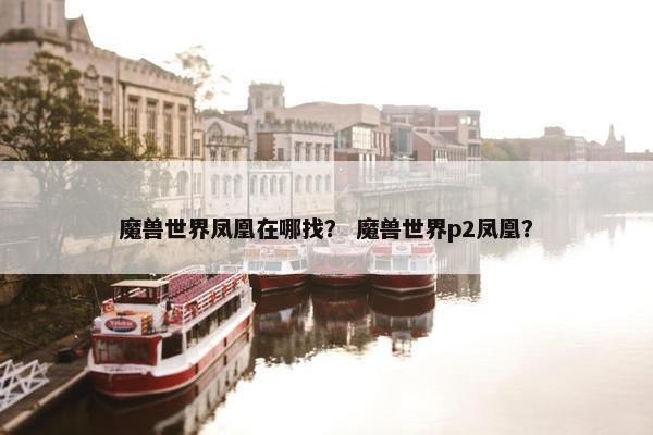 魔兽世界凤凰在哪找？ 魔兽世界p2凤凰？