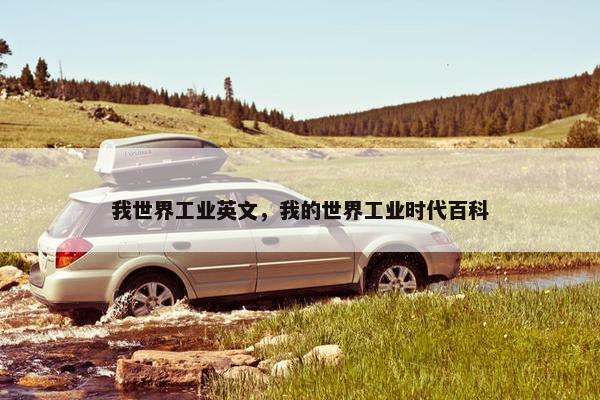 我世界工业英文，我的世界工业时代百科