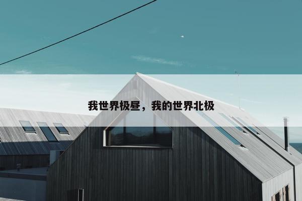 我世界极昼，我的世界北极