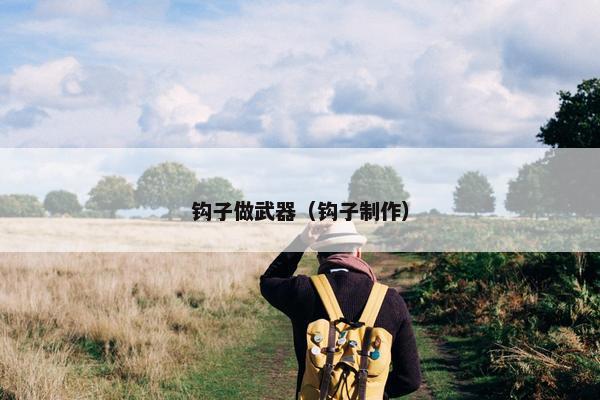 钩子做武器（钩子制作）