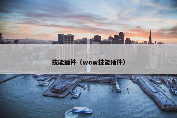 技能插件（wow技能插件）