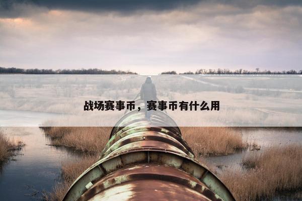 战场赛事币，赛事币有什么用