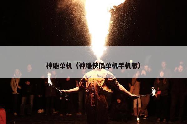 神雕单机（神雕侠侣单机手机版）