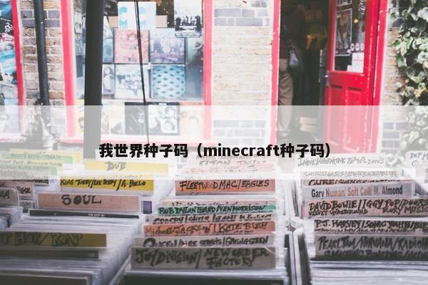 我世界种子码（minecraft种子码）