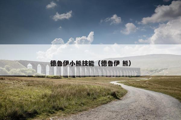 德鲁伊小熊技能（德鲁伊 熊）