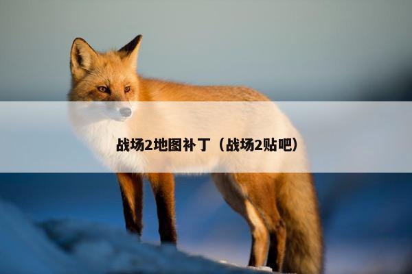战场2地图补丁（战场2贴吧）