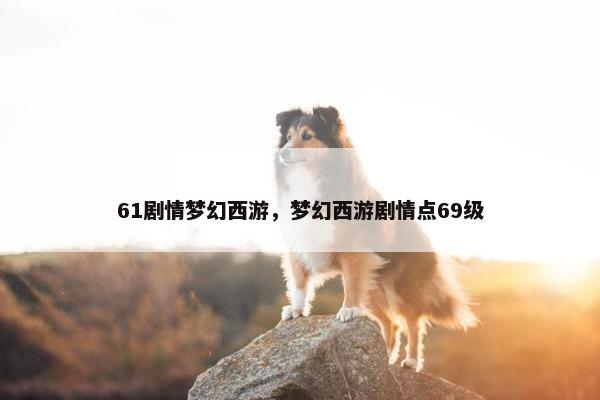 61剧情梦幻西游，梦幻西游剧情点69级