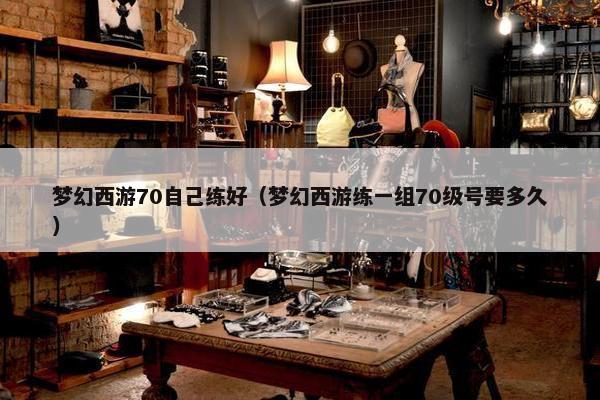 梦幻西游70自己练好（梦幻西游练一组70级号要多久）