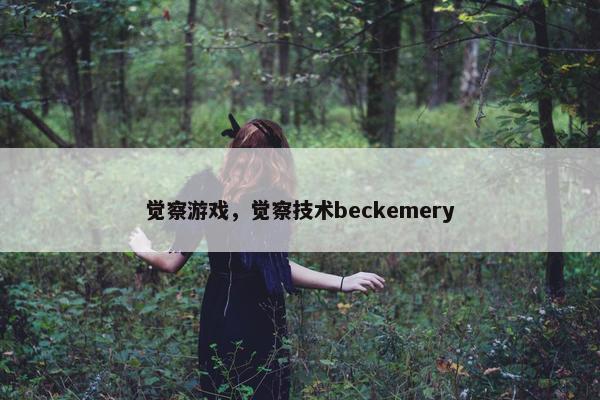 觉察游戏，觉察技术beckemery