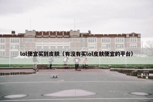 lol便宜买到皮肤（有没有买lol皮肤便宜的平台）
