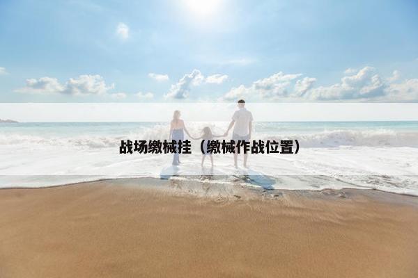 战场缴械挂（缴械作战位置）