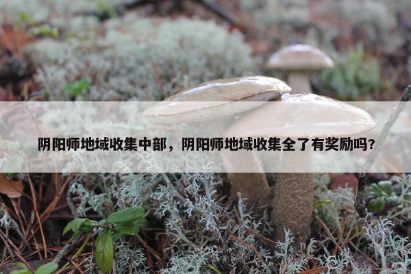 阴阳师地域收集中部，阴阳师地域收集全了有奖励吗?