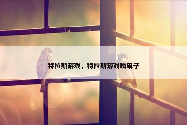 特拉斯游戏，特拉斯游戏嘎麻子