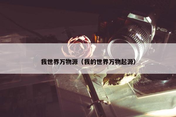 我世界万物源（我的世界万物起源）
