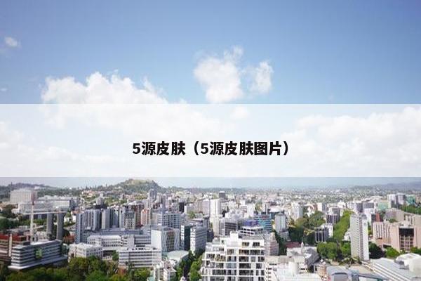 5源皮肤（5源皮肤图片）