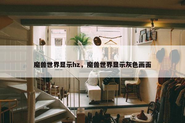 魔兽世界显示hz，魔兽世界显示灰色画面