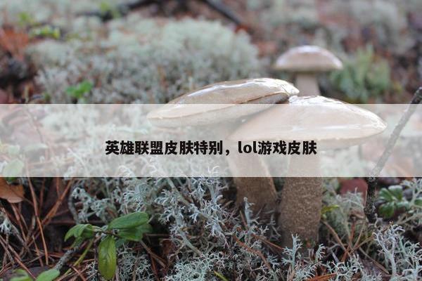 英雄联盟皮肤特别，lol游戏皮肤