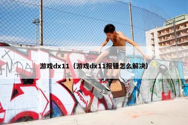 游戏dx11（游戏dx11报错怎么解决）
