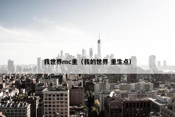 我世界mc重（我的世界 重生点）