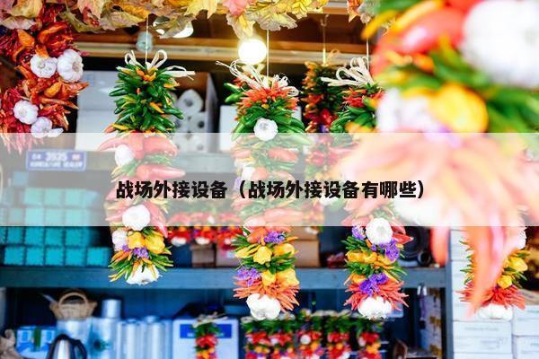 战场外接设备（战场外接设备有哪些）