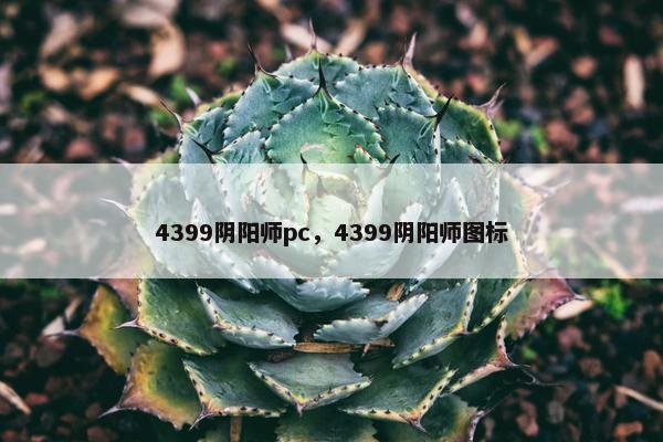 4399阴阳师pc，4399阴阳师图标