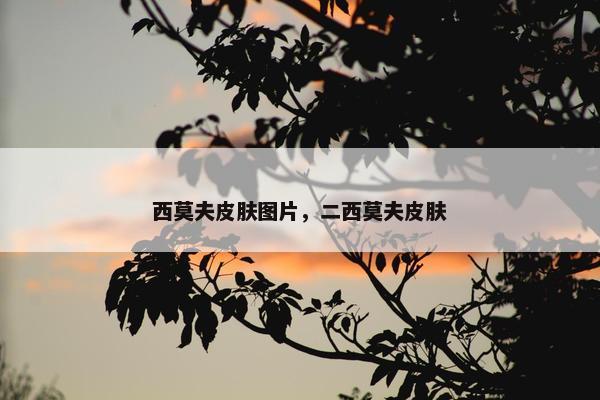 西莫夫皮肤图片，二西莫夫皮肤