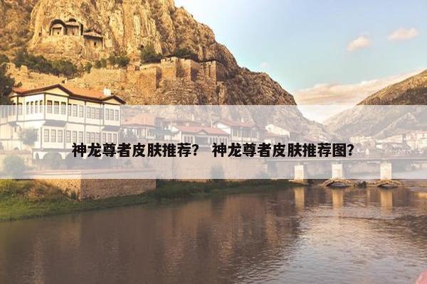 神龙尊者皮肤推荐？ 神龙尊者皮肤推荐图？