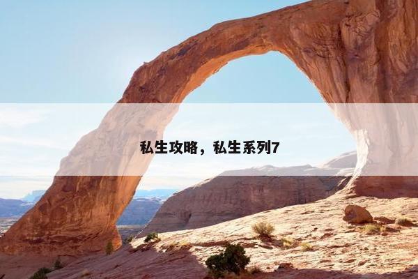 私生攻略,私生系列7 私生攻略,私生系列7