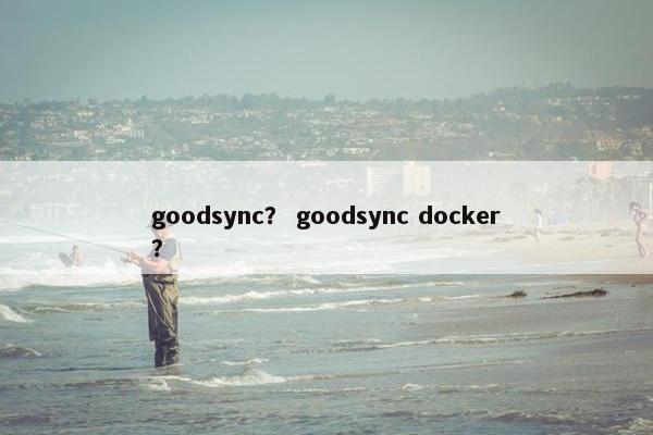 goodsync？ goodsync docker？